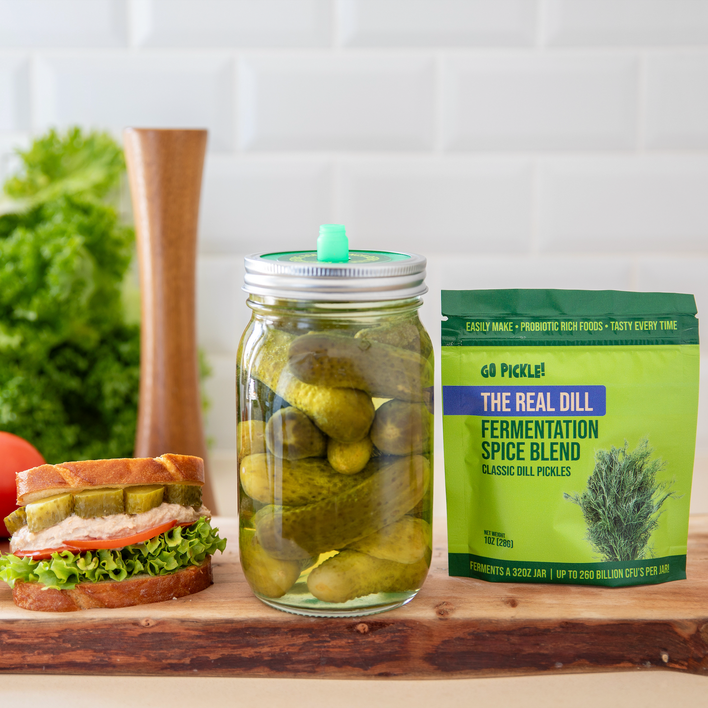 Go Pickle! Starter Kit: Make Deli-Grade Pickles at Home